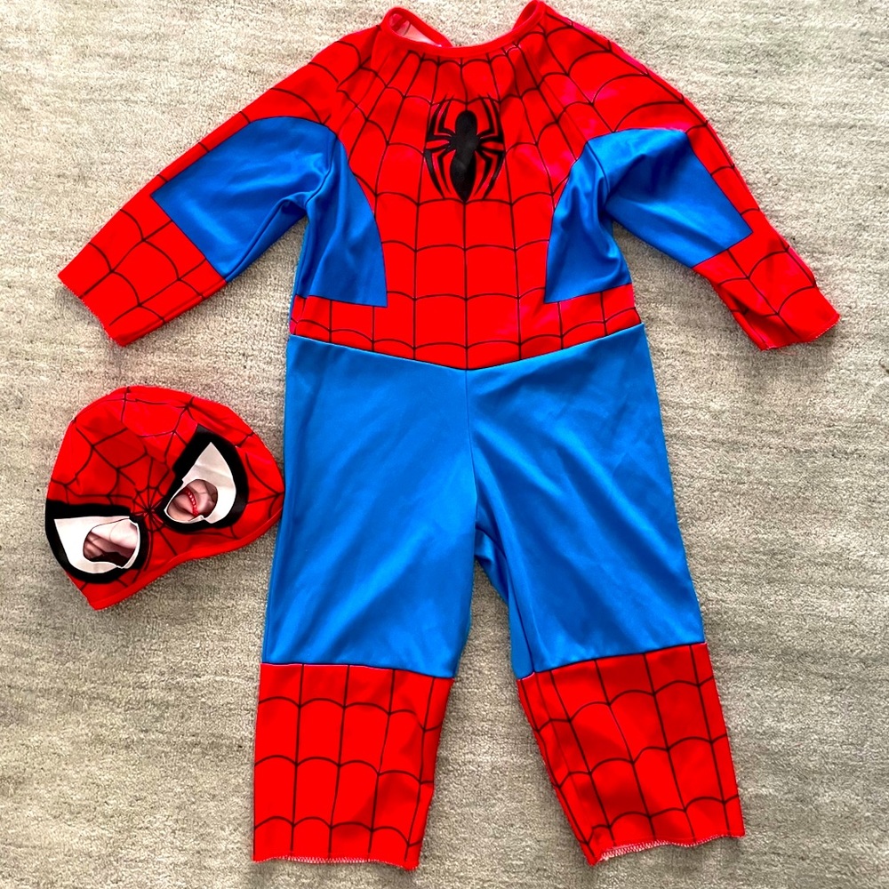 Spider man toddler costume